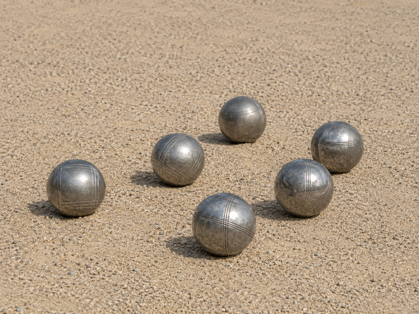 Jeu de boules de pétanque